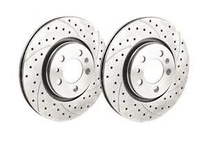Sport Brake Discs for MERCEDES C-CLASS saloon W203 2000-2007 1451GT Front 345x30 - Picture 1 of 7