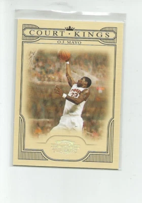 2008 DONRUSS THREADS DIAMOND KINGS SILVER #55 O.J. MAYO  048/250 - Image 1 of 2