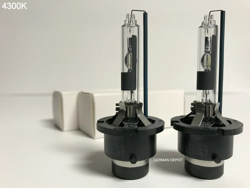 2PCS NEW OEM D4R 42406 66450 4300K HID XENON HEADLIGHT BULBS SET - Image 1 of 1