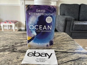 Ocean How to Save Earth's Last Wilderness Sir David Attenborough Signed✅ - Imagen 1 de 15