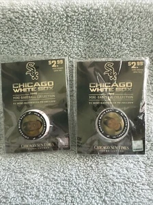 2er Set Chicago White Sox Mini Baseball 2006 Sun Times MLB offiziell - Bild 1 von 4
