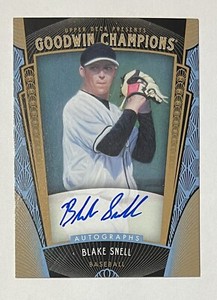 Blake Snell 2015 Upper Deck Goodwin Champions Auto Autograph Card #158