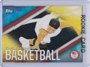 CANDACE PARKER ROOKIE CARD Topps WNBA BASKETBALL RC Team USA Chicago Sky CHAMPS! - Picture 1 of 2