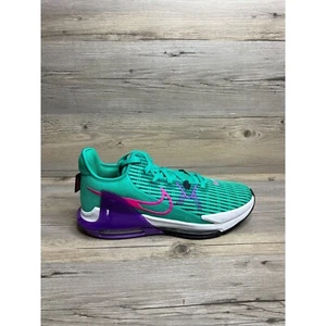 Nike LeBron Witness 6 Mens Size 10.5 Clear Emerald Pink Wild Berry CZ4052 300 - Picture 1 of 10