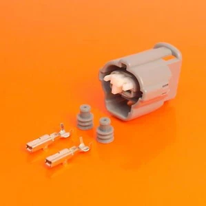 Yazaki Type 2 Way Female Connector Kit with Terminals & Seals - Picture 1 of 5