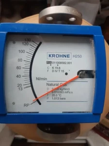 ♕♕♕ Krohne H250/RR/M9/ESK-Ex Misuratore di portata ad area variabile PED/G1/3.3/SEP UPS/FedEx - Foto 1 di 5