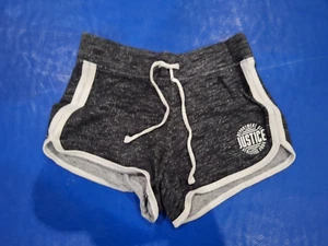 Justice Active Black Girl's Shorts - Youth Size 8 - Picture 1 of 3