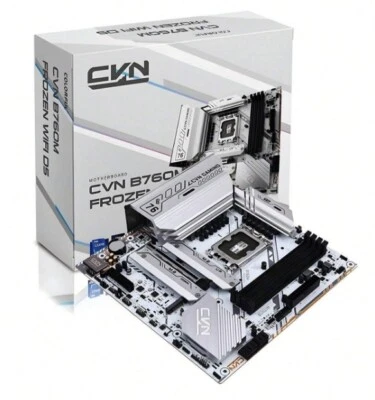 Colorful CVN B760M Frozen WIFI D5 Motherboard LGA 1700 Intel MATX Gaming NEW - Image 1 of 4