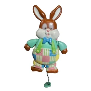 American Greetings Zugschnur Brosche Bloomer Hase Kaninchen Pin Frühling Ostern Vintage - Bild 1 von 6