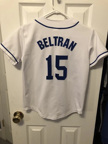 Carlos Beltran New York Mets Majestic Boys Jersey Size Medium Cover