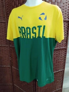 Camiseta de fútbol Puma Brasil Brasil XXL para hombre - Imagen 1 de 5