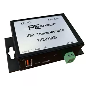 Sensore PC USB termocoppia industriale tipo K modulo acquisizione data logger sonda - Foto 1 di 5