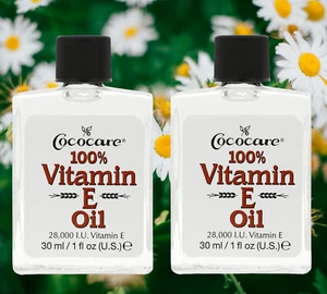 100% Vitamin E Oil 28,000 I.U. Cococare- 2x 30ml bottles. - Picture 1 of 5