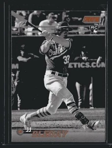 2023 Stadium Club #261 JJ Bleday Black and White - Picture 1 of 2