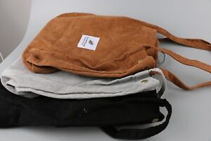 Casual Women's Canvas Corduroy Tote Bags Portable Ladies Shoulder Bag
