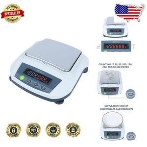 Portable Analytical Scale 3000g with 0.01g Readability - Ideal for Professionals - Picture 1 of 9
