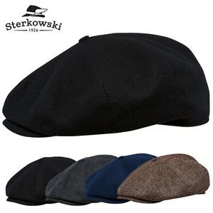 Sterkowski PEAKY Wool Newsboy Cap Vintage Style Paperboy Irish Autumn Bandit - Bild 1 von 28