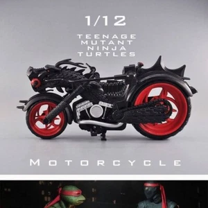 1/12 Playmates Teenage Mutant Ninja Turtles Motorcycle Model Diecast Toy NEW - Picture 1 of 6