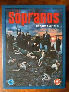 The Sopranos Temporada 5 DVD Caja Set ~ HBO Culto Americano Crimen Mob TV Series
