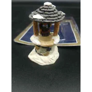 Villaggio del Tempo delle Vacanze Statuina Natalizia da Collezione Auguri - Foto 1 di 3