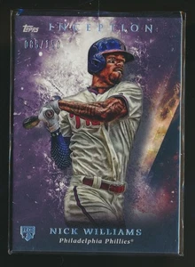 2018 INCEPTION PURPLE /150 ROOKIE NICK WILLIAMS PHILLIES - Bild 1 von 1