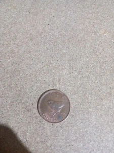 REGNO UNITO Re Giorgio VI Moneta Farthing 1945 Scritto Eurasiatico VG - Foto 1 di 2