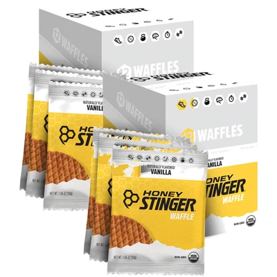 Pack de 2 Waffle Orgánico Aguijón Miel - Vainilla, Caja de 12 Foto 1 de 2
