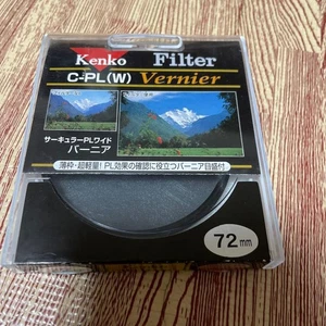 Kenko C-PL(W) Vernier Circular Polarizer Filter 72mm Used - Picture 1 of 3