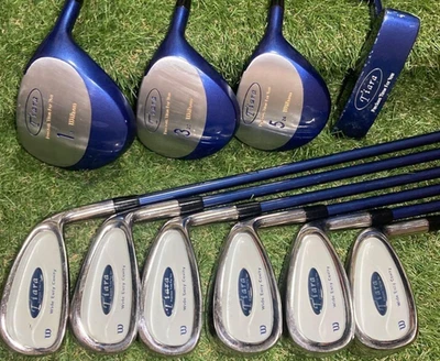 Damen Wilson Tiara Schläger Set 1W 3W 5W 5i 7-9i Pw Sw PT 10-teilig Frauen... - Bild 1 von 4