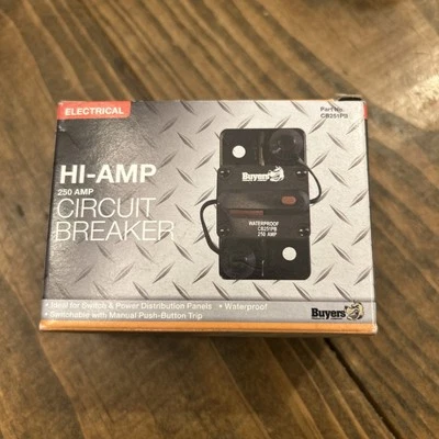 COMPRADORES PRODUCTOS DISYUNTOR, 250 AMPERIOS PUSH-TO-TRIP - COMPRADORES #CB251PB. NUEVO. Foto 1 de 4