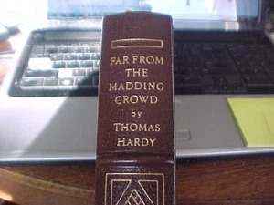 FAR FROM the MADDING CROWD by HARDY (1983, EASTON LEATHER - Picture 1 of 3