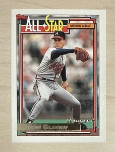 TOM GLAVINE All-Star - 1992 Topps GOLD WINNERS - #395 - ATLANTA BRAVES - Picture 1 of 2