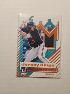2025 Donruss Jersey Kings Relic Luke Keaschall #JK-LK Minnesota Twins - Picture 1 of 2