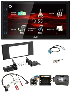 JVC USB Bluetooth Lenkrad DAB 2DIN Autoradio für Land Rover Range Rover Vogue 20 - Bild 1 von 11