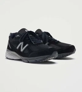 New Balance 990v4 Black/ Silver Men’s US Size 8 U990BL4 - Picture 1 of 6