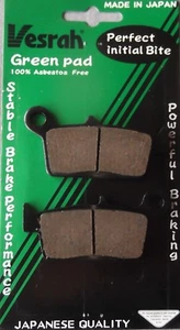 Top Quality Honda XR600R Rear Disc Brake Pads by Vesrah Made in Japan VD144/2 - Picture 1 of 3