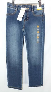 Gymboree Girls Adjustable Waist Straight Cut Denim Jeans NWT - Picture 1 of 4