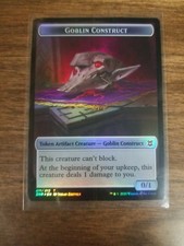 Goblin Construct / Kor Warrior Token FOIL NM Zendikar Rising ZNR MTG