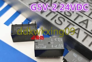 5PCS NEW Omron G5V-2 24VDC signal relay 24V 8 pin 2A - Picture 1 of 2