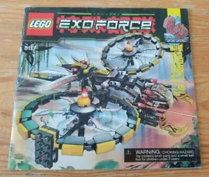 LEGO Exo-Force 8117 Storm Lasher Instruction Manual Booklet ONLY - Picture 1 of 1