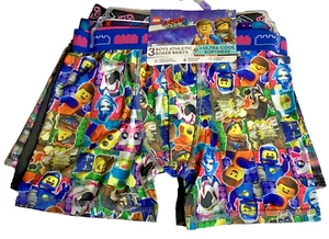 3 Boys Athletic Boxer Briefs: The Lego Movie 2, Ultra Cool Softness Size 8 - Picture 1 of 7