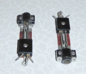 2x alte Einbau-Buchsen für Stöpsel Klinken Stecker POST - Bild 1 von 2