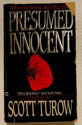 Presumed Innocent  by Scott Turow VINTAGE Paperback Book - Image 1 of 3