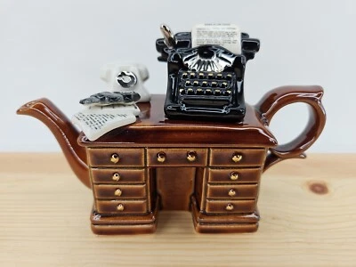 PAUL CARDEW DESIGN CRIME ESCRITOR'S DESK mini bule feito na Inglaterra vintage RARO - Imagem 1 de 4