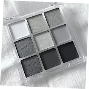 Black Smokey Eyeshadow Palette, Eye Black 9 Colors Black Eyeshadow Palette - Picture 1 of 8