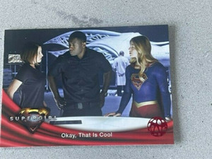 2018 Cryptozoic SUPERGIRL Season 1 Base Card RED FOIL #17