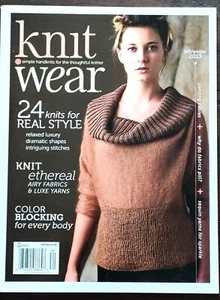 KNIT WEAR Magazine Fall/Winter 2013 , 24 Knits For Real Style - Picture 1 of 3
