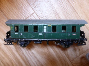 märklin h0 personenwaggon grün 1952 - Bild 1 von 1