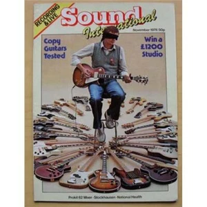 VARIOUS 1978 SOUND INTERNATIONAL MAGAZINE NOV 1978 COPY GUITARS TESTED UK - Picture 1 of 1