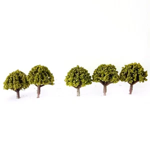 12/20Pcs Green Model Trees Train Railroad Diorama Wargame Park Scenery HO Scale - Picture 1 of 13